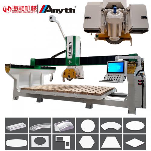CNC 5 Axis Bridge Stone Cutting Machine